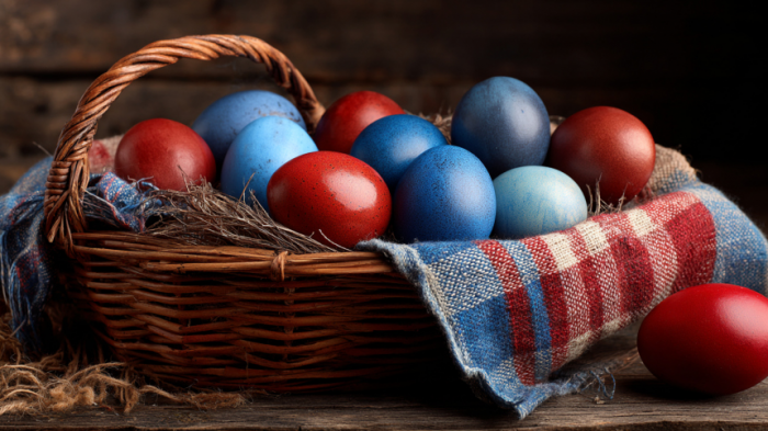 От красной крови Христа до голубого неба: как покрасить яйца по всем правилам