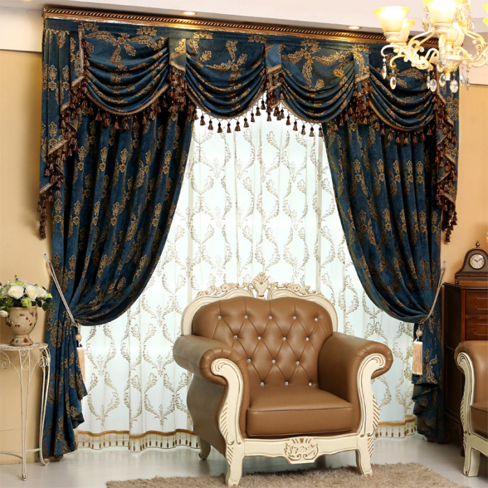 Шторы в гостиную с ламбрекенами — идеи для интерьера, рекомендации