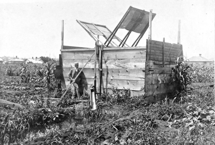 Фотографии 1898 года: Самодельные ветряные мельницы