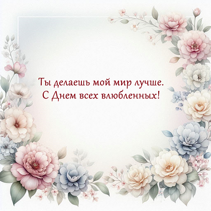 Открытки на 14 февраля: 110+ картинок и поздравлений с Днем святого Валентина