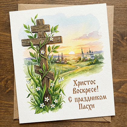 «Христос Воскрес!» Открытки с Пасхой: 140+ картинок и поздравлений