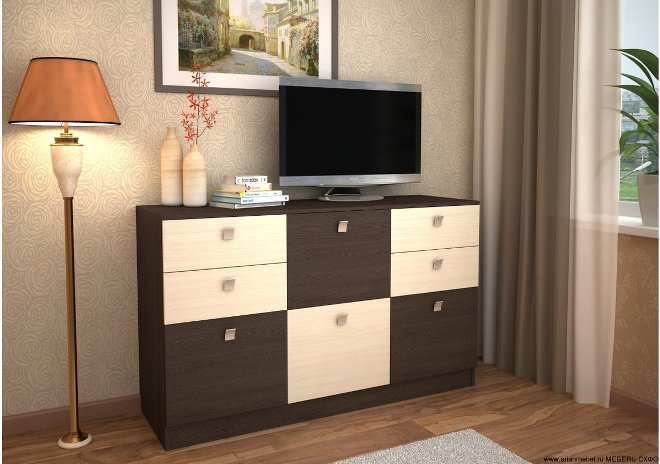 Комоды в гостиную: чем руководствоваться при выборе (65 фото)