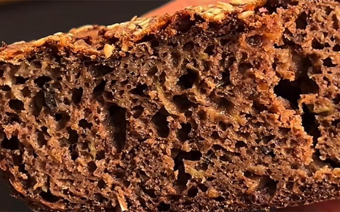 Кабачковый хлеб, который можно печь каждый день: без муки, дрожжей и сахара