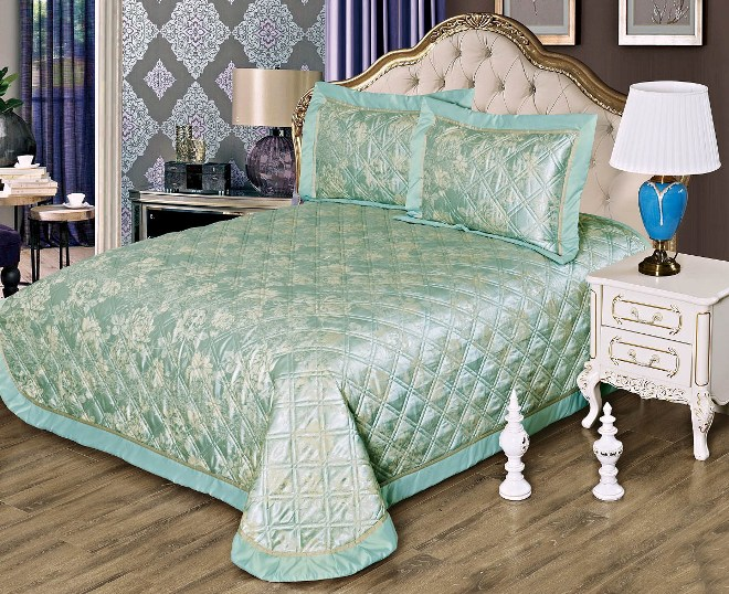 Покрывало на кровать в спальню в современном стиле (71 фото)