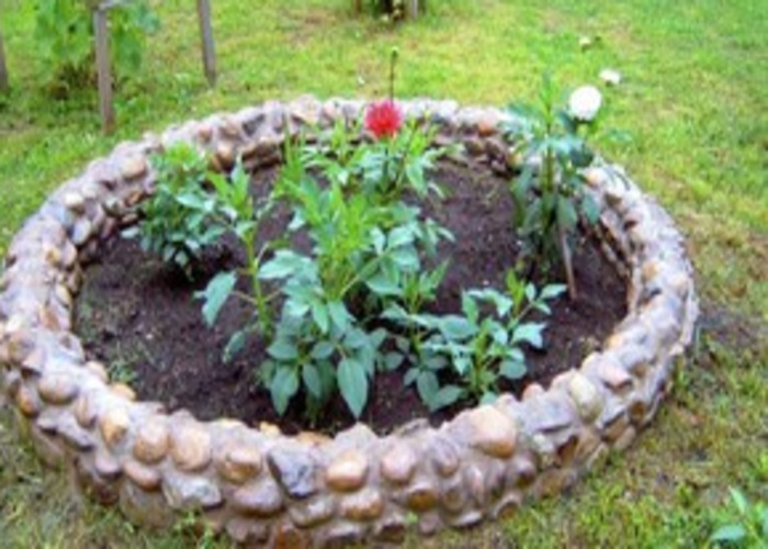 Клумба для дачи: как своими руками создать цветочный оазис (60 фото)