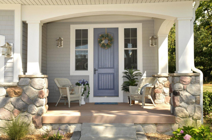 Веранда в частном доме: самые беспроигрышные варианты оформления (71 фото)