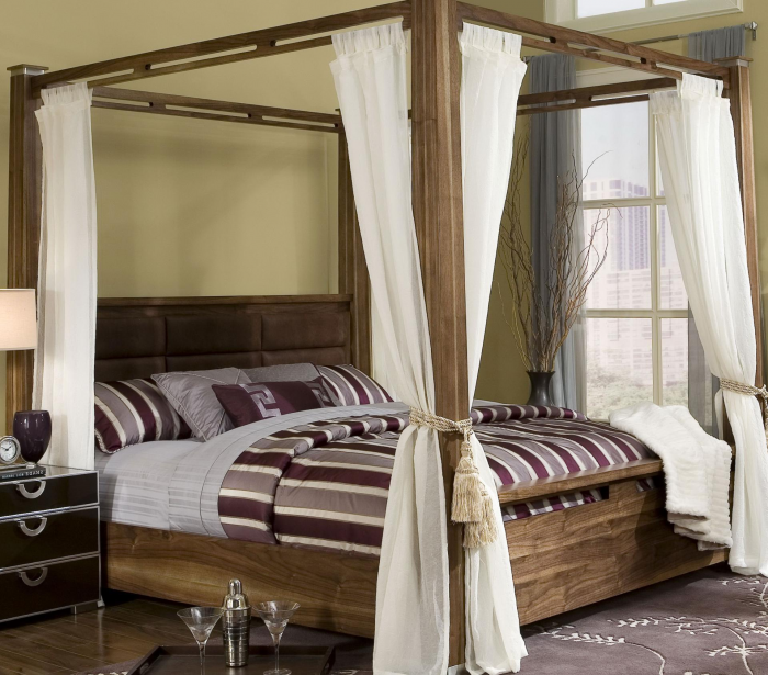 Балдахин над кроватью своими руками (79 фото)