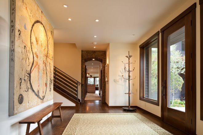 Прихожая в частном доме: стиль, цвет, отделка, мебель, идеи декора (96 фото)