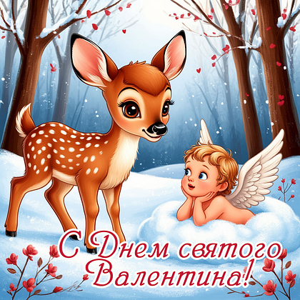 Открытки на 14 февраля: 110+ картинок и поздравлений с Днем святого Валентина