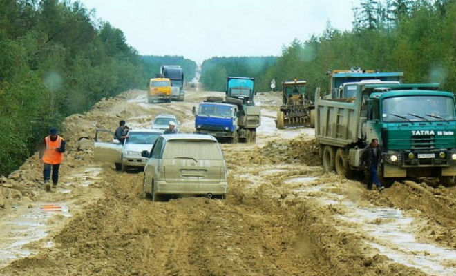 Трасса «Лена»: поехал по самой грязной дороге мира и взял камеру