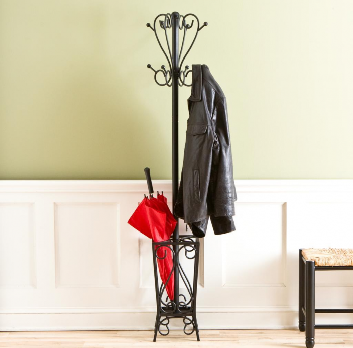 Напольная вешалка: виды и особенности конструкции (31 фото)