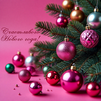 Открытки с Новым годом — 2026: 60+ картинок и поздравлений