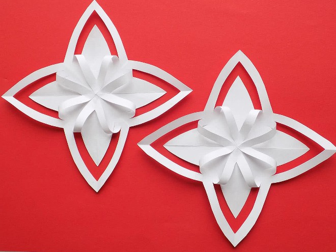 Поделки из бумаги на Новый год: как создать праздничный декор своими руками (80 фото)