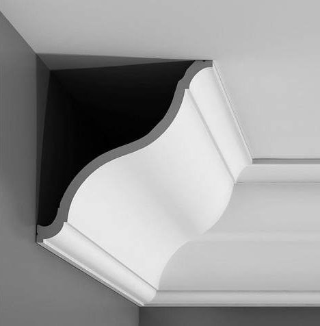 Дизайн потолочных плинтусов в интерьере: фото, как выбрать лучший вариант для интерьера (67 фото)