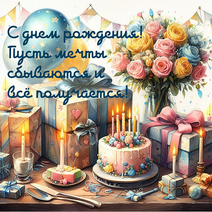 Открытки с днем рождения: 100+ красивых картинок, чтобы поздравить с праздником