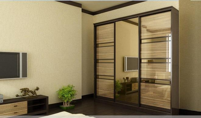Шкаф-купе в интерьере: разновидности и особенности дизайна (104 фото)