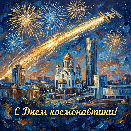 «Поехали!» Открытки с Днем космонавтики: 140+ картинок и поздравлений на 65-летие первого полета