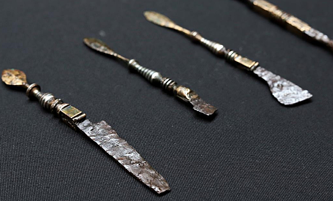 Инструменты хирургов Древнего Рима. Им 2000 лет, но они не сильно отличаются от современных