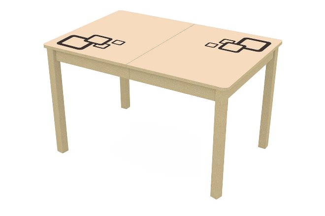 Обеденный стол для кухни: конструкции, виды, материалы (68 фото)