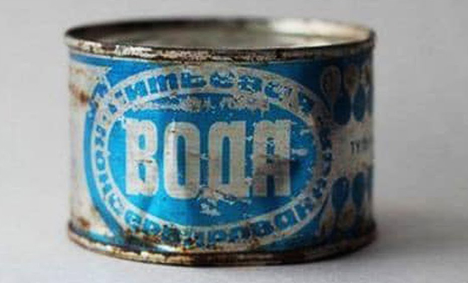 Консервированная вода из СССР: подобные консервы не выпускала больше ни одна страна