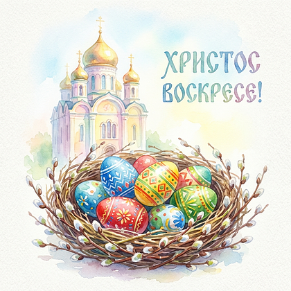 «Христос Воскрес!» Открытки с Пасхой: 140+ картинок и поздравлений