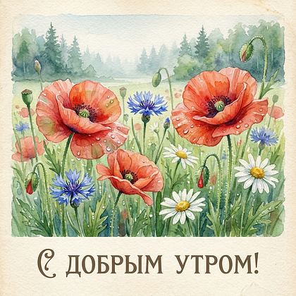 Открытки с добрым утром: 140+ картинок и пожеланий хорошего дня