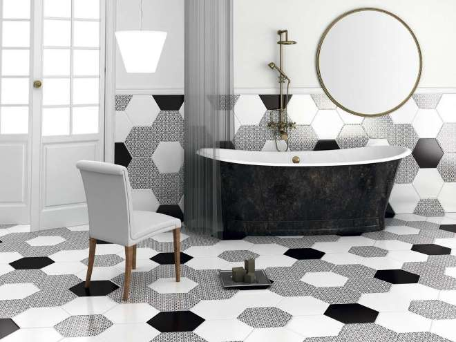 Современные новинки плитки для оригинального дизайна (94 фото)