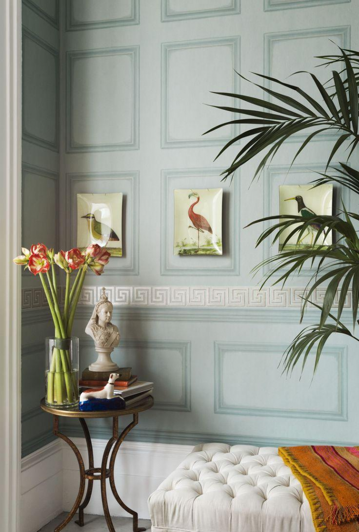 Обои в гостиную: разновидности, цвета, принты и стили (74 фото)