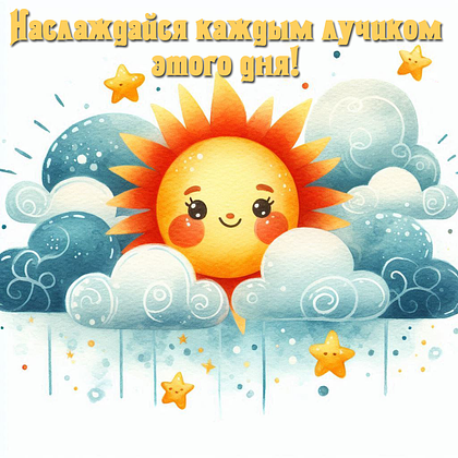 Открытки с пожеланием хорошего дня: 80+ оригинальных картинок и приятных фраз