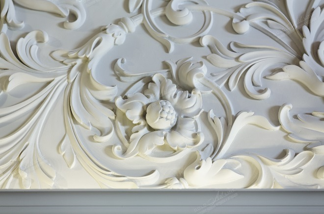 Декор из гипса: особенности, виды, способы изготовления (35 фото)
