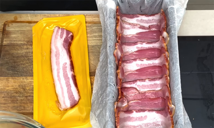 Легендарный картофель французского шефа Жоэля Робюшона. Томим клубни внутри бекона