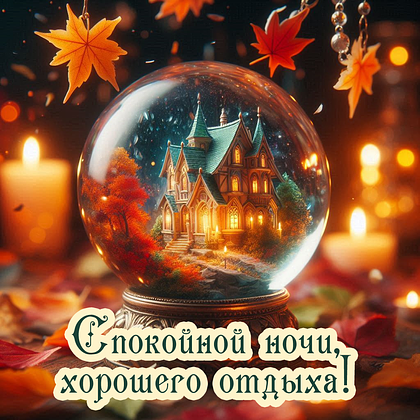 Открытки с пожеланием спокойной ночи: 100+ красивых картинок