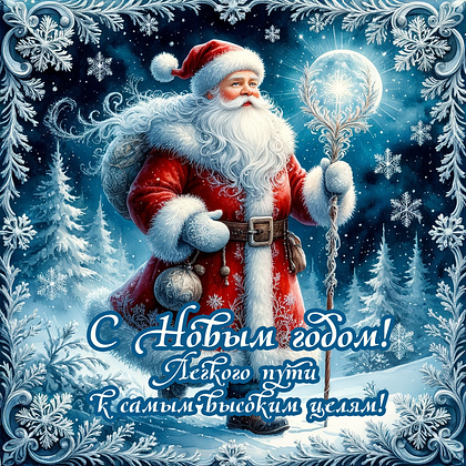 Открытки с Новым годом 2026: скачать 150+ картинок и поздравлений