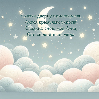 Открытки с пожеланием спокойной ночи: 100+ красивых картинок