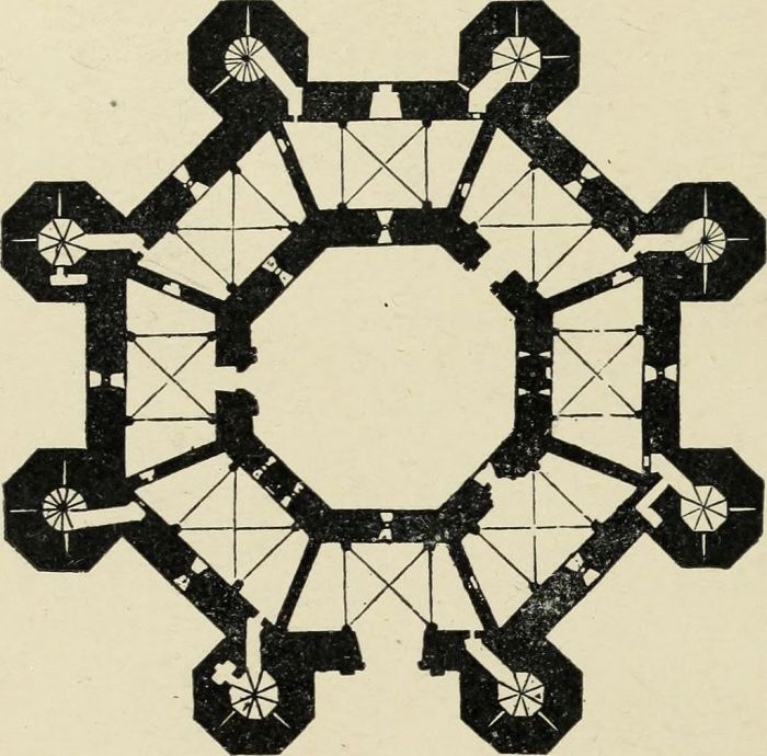 В 1240 году средневековый рыцарь построил самый странный замок мира. Он отражает устройство Вселенной