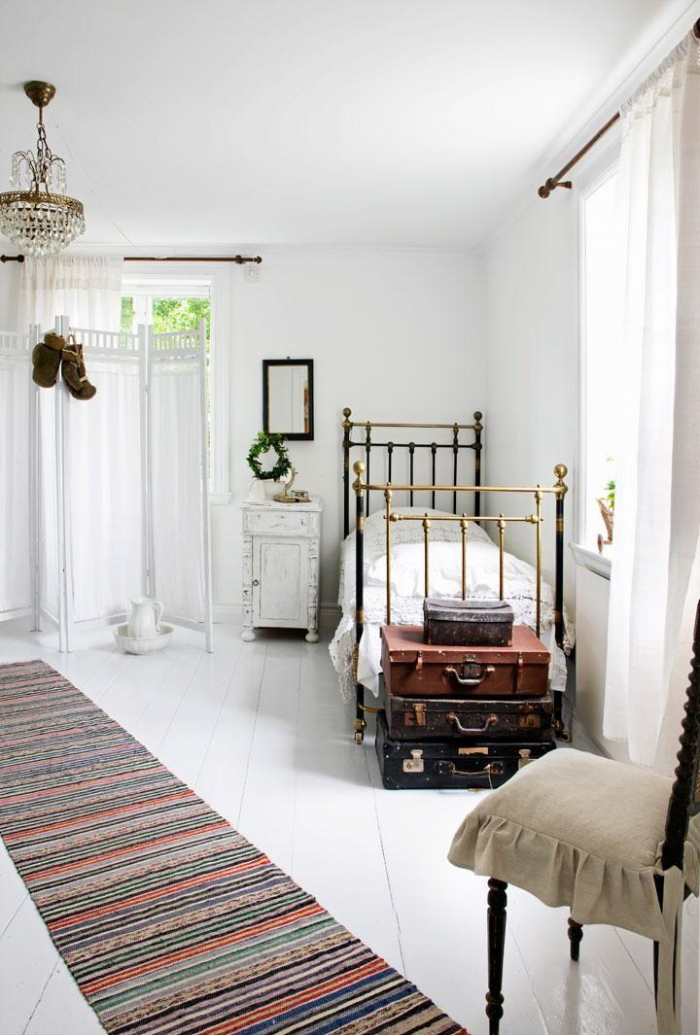 Вязаные коврики: интересные модели и применение в дизайне помещения (45 фото)