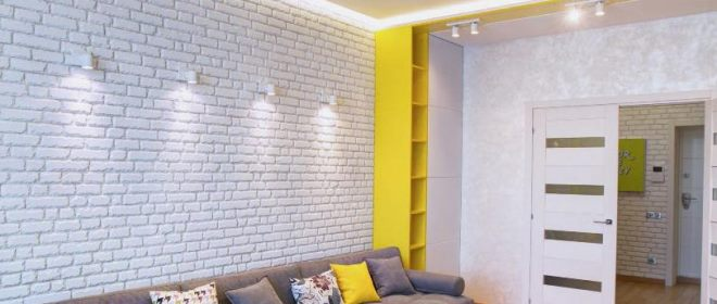 Гипсовый камень для внутренней отделки: как его использовать (42 фото)