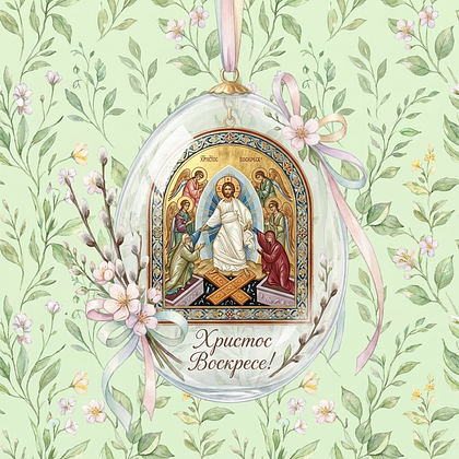 «Христос Воскрес!» Открытки с Пасхой: 140+ картинок и поздравлений