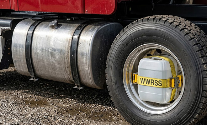 Зачем дальнобойщики вешают канистры и бутылки на колеса фур