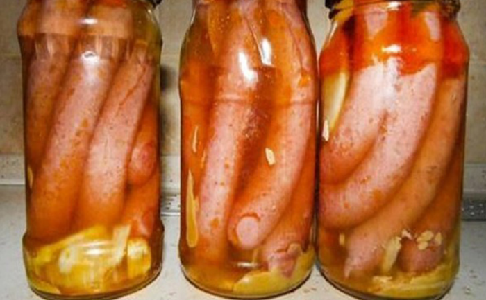 Маринованные колбаски в чешском стиле: рецепт Утопенцев