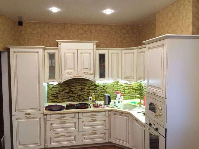 Как покрасить фасад кухни своими руками (81 фото)