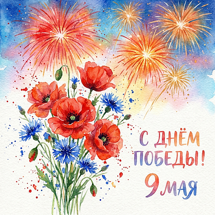 Открытки с Днем Победы 9 Мая в 2026 году: 140+ картинок и поздравлений