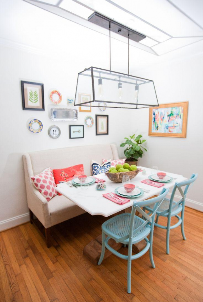 Диван на кухню: нюансы выбора мебели для комнат разных площадей и стилей (62 фото)