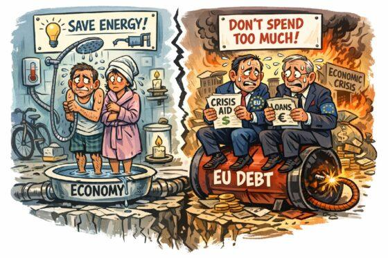 Энергетический шок: экономия на уровне домохозяйств и риск долговой ловушки для государств