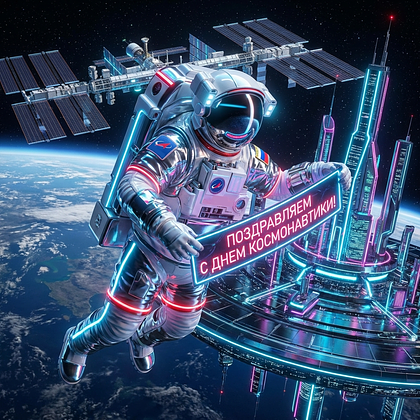 «Поехали!» Открытки с Днем космонавтики: 140+ картинок и поздравлений на 65-летие первого полета