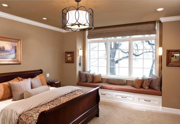 Жалюзи в спальню: фото, разновидности, материалы и цвета (55 фото)