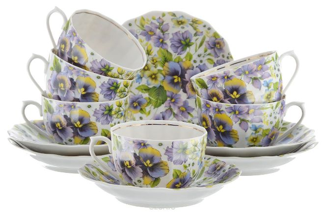 Фарфоровая посуда – создаваемая веками изысканность (53 фото)