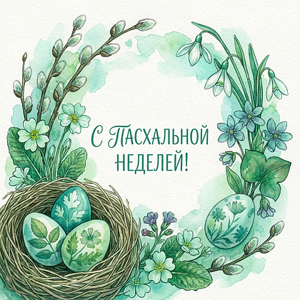 Открытки на Пасхальную неделю: 50+ картинок и поздравлений для Светлой седмицы
