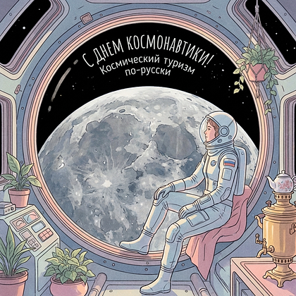 «Поехали!» Открытки с Днем космонавтики: 140+ картинок и поздравлений на 65-летие первого полета