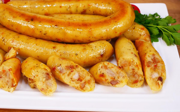 Колбаса из лука. На вкус такая, словно из мяса: простой рецепт
